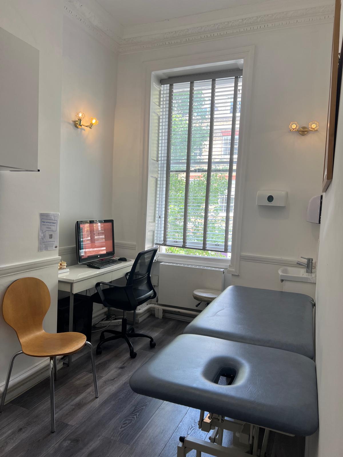 Treatment Room at Holistic Healthcare Clinics